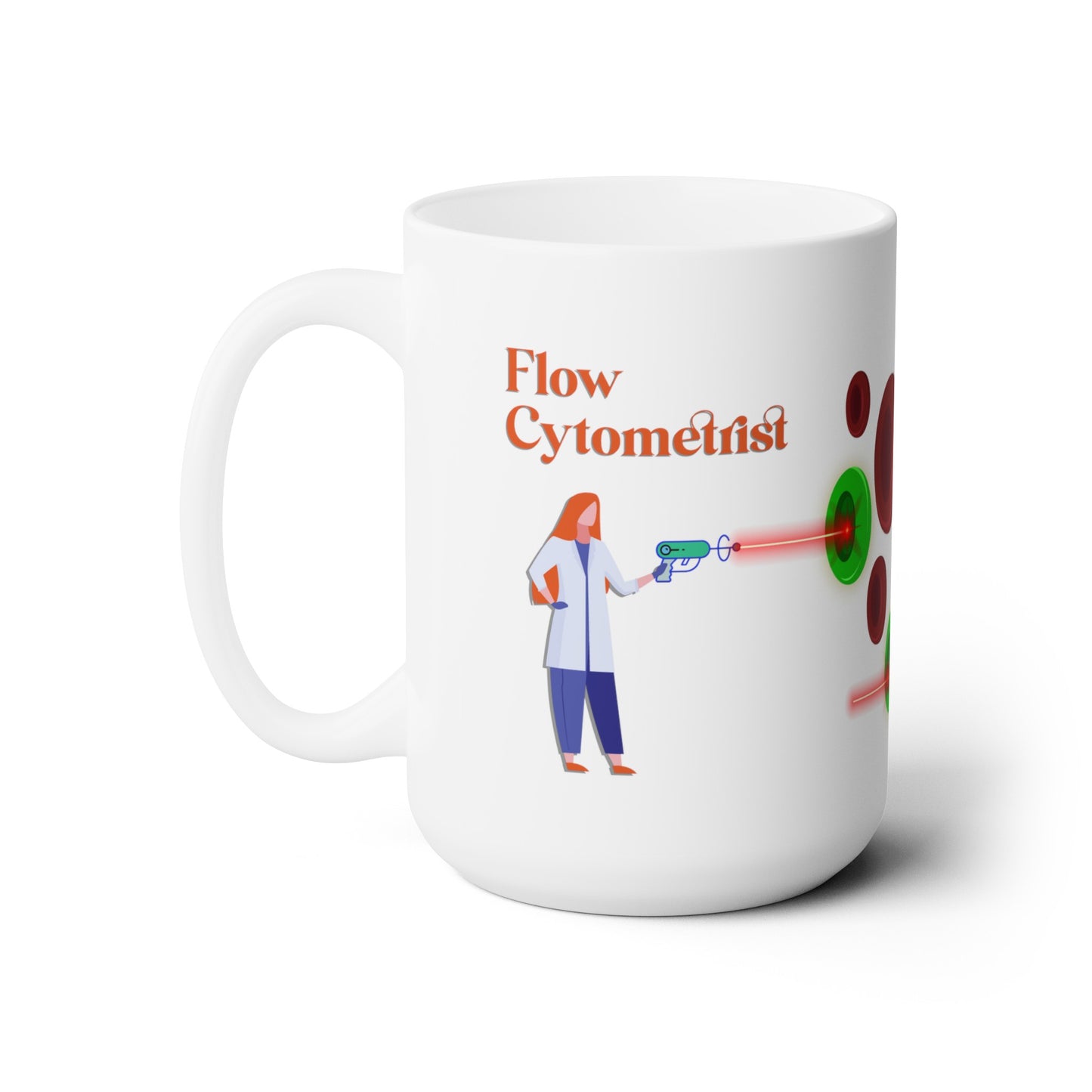 Flow Cytometry Gamer Mug