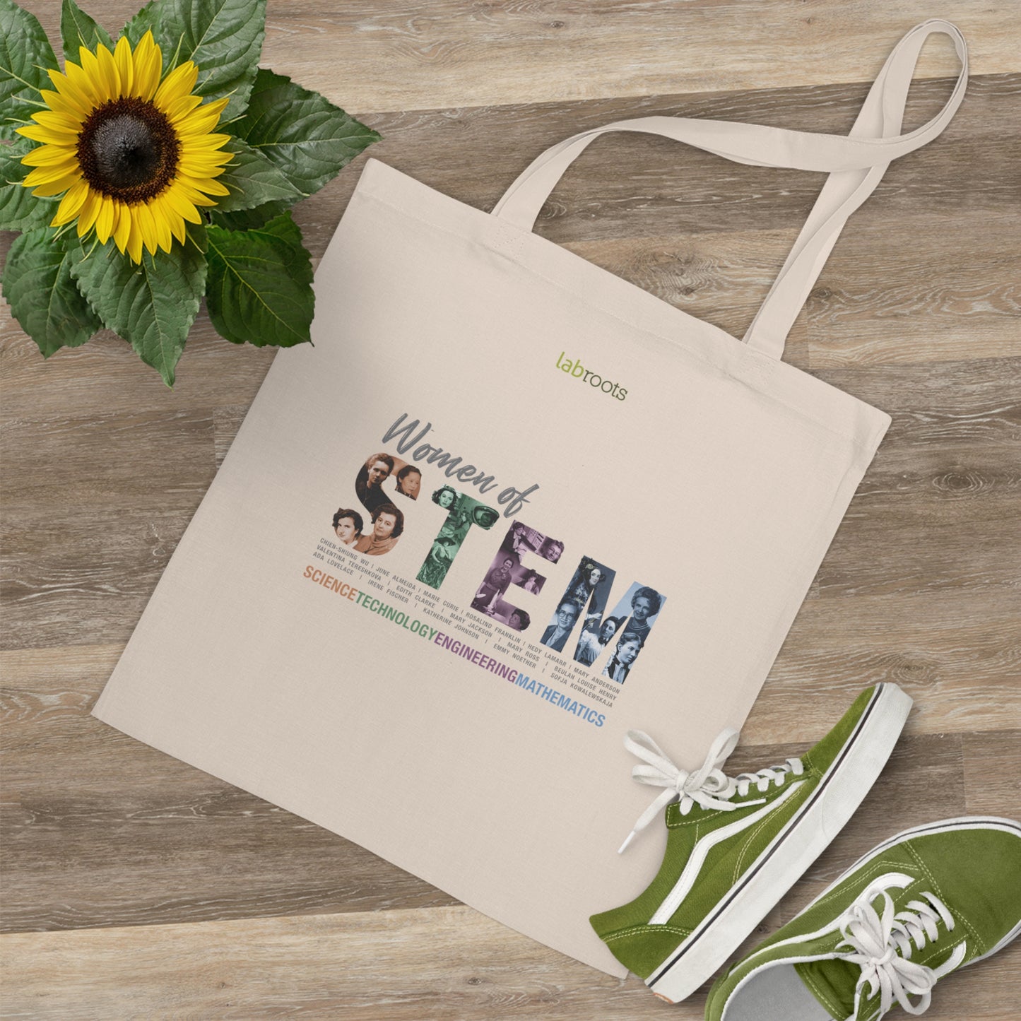 Women in STEM - Names of Trailblazers Tote Bag