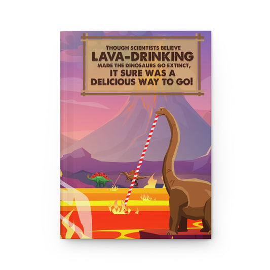 Lava-Drinking Notebook
