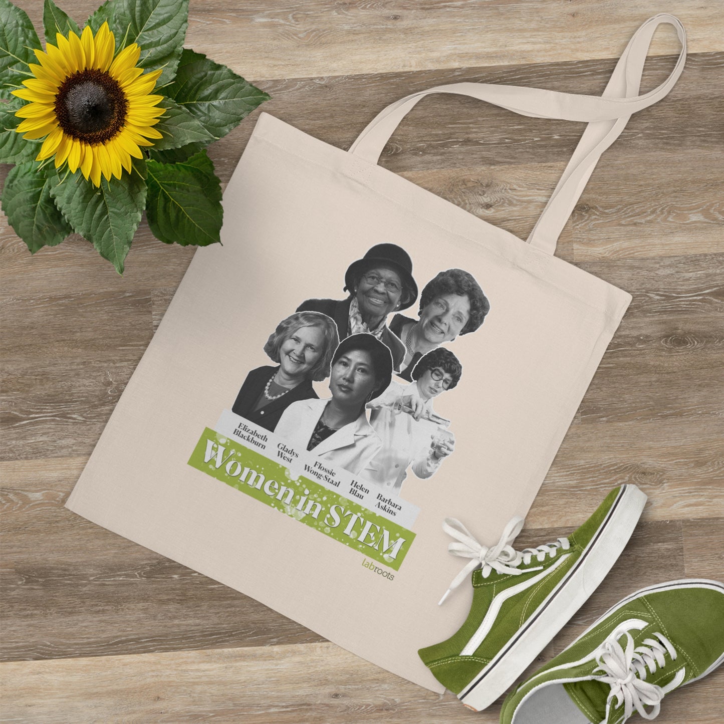Women in STEM - Portraits of Pioneers Tote Bag