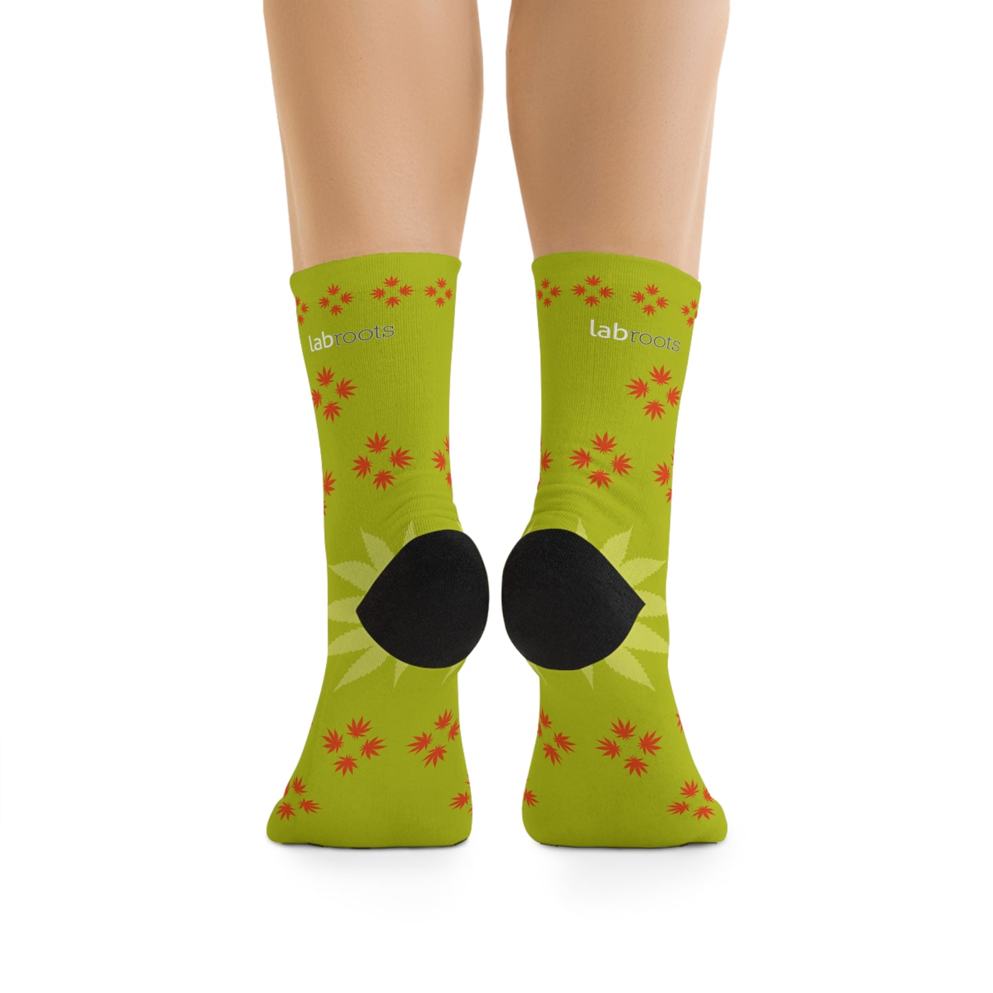 Leafy Green Socks