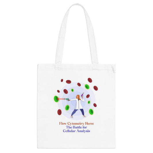 Flow Cytometry Hero Tote Bag