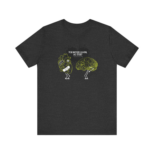 Heart vs Brain Men's T-Shirt