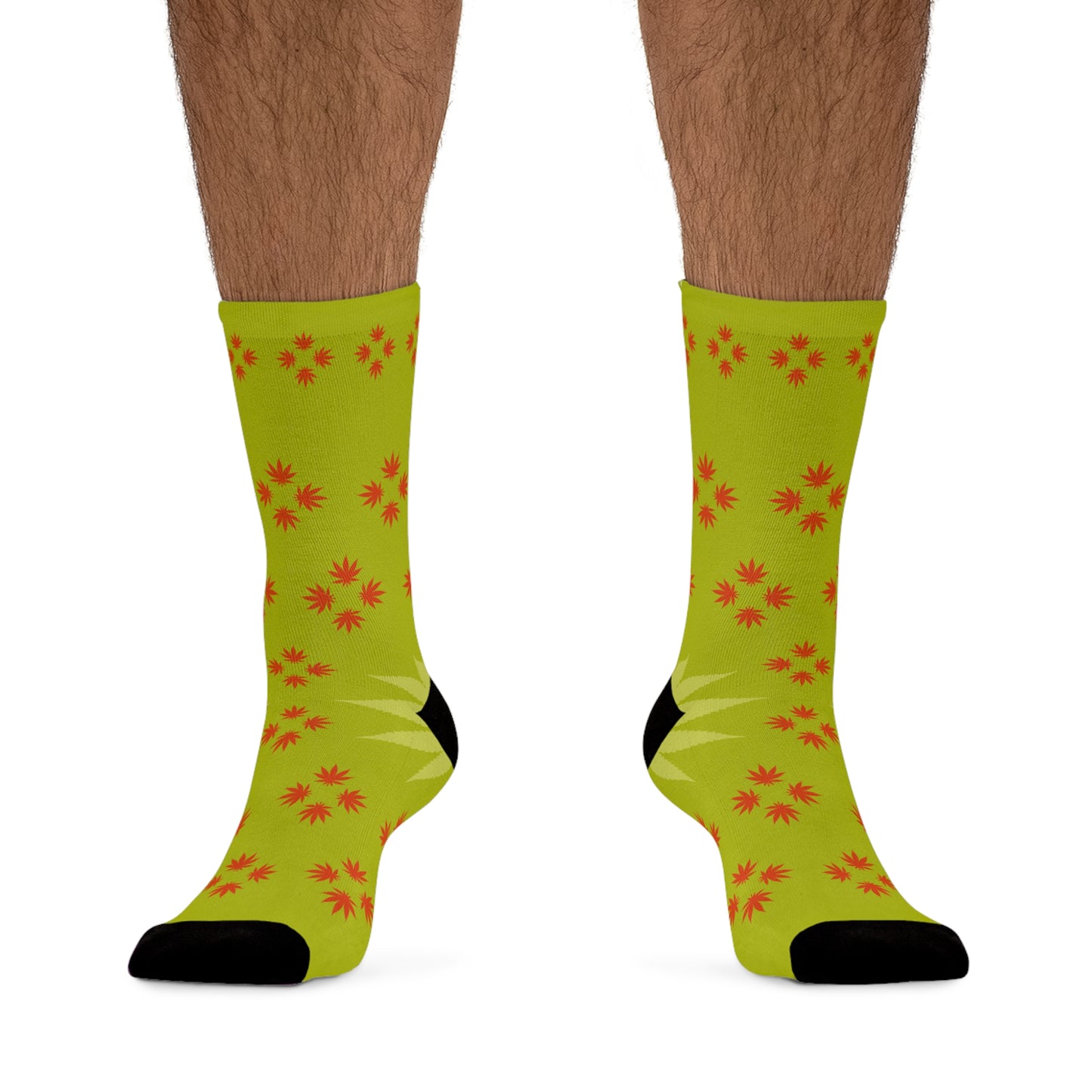 Leafy Green Socks